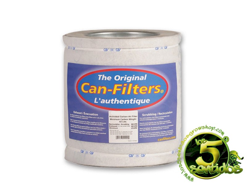 FILTRO CARBON CAN FILTER 250M3/H 125X350MM