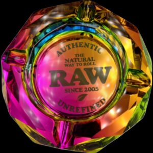 cenicero raw cristal rainbow