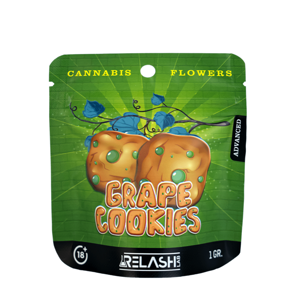 grape cookies cbd relash