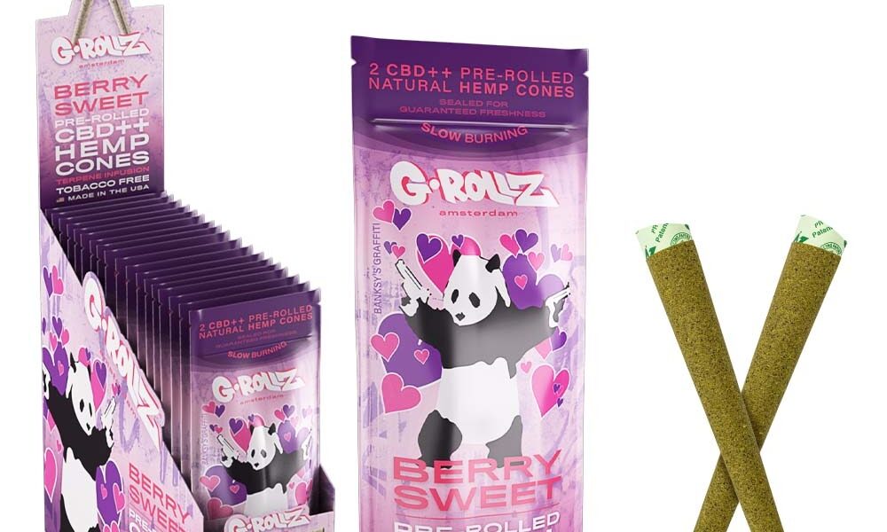 g-rool pre rolled cbd sabor berry sweet